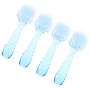 SHERCHPRY 4pièces Brosse à Ongles Plastique Nettoyage Des Ongles Avec Poils Nylon Accessoire De Manucure Pour Nettoyage Visage (Dnna Huang, neuf)
