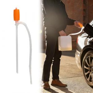 Pompe à Siphon Manuelle,Tuyau a Siphonnage Essence ou Gasoil & Eau, Pompe de Transfert Manuelle Pompe de Transfert de Liquide Portable pour gaz Essence (Behaodian Store, neuf)