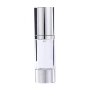 Pompe sans air bouteille de bouteille vide Refipillable Crème Récipient à vide Pompe à de voyage pour lotion 15 ml (JianShiXianLIULANSHANGMAOYouXianGongSi, neuf)