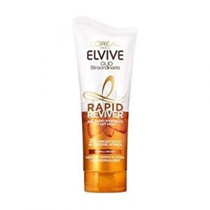 L'Or&eacute;al Paris Elvive Rapid Reviver Baume Intensif Instantan&eacute; Huile Extraordinaire Enrichi en Acide amin&eacute; et Huile de Jojoba pour Cheveux Secs - 180 ml (Nikilko2017, neuf)