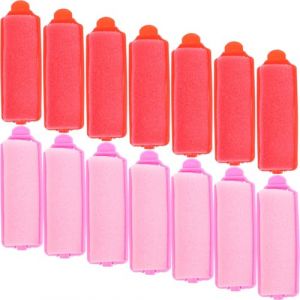 HEALEEP Lot de 24 Bigoudis en &Eacute;ponge pour Racines, Rouleaux de Coiffure Mousse Diam&egrave;tre 2 Cm, Couleur Al&eacute;atoire, sans Chaleur ni Produit Chimique, Boucles Naturelles &agrave; Couleur Al&eacute;atoire (Aesthetiscs, neuf)