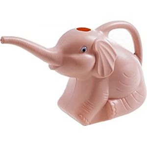 Youning Arrosoir de 2 litres - Design éléphant - Petit arrosoir de jardin en plastique - Pour l'intérieur et l'extérieur - Outils de jardin pour enfants (ZDD123, neuf)