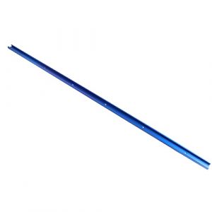 Rail à Onglets en T Rail à Onglets Rail en T 800/1000/1220mm pour Table de Toupie en Bois Bleu Rail à Fente en T 1200mm ((Une goulotte de 1220MM pour le type 30)) (Chasoe, neuf)