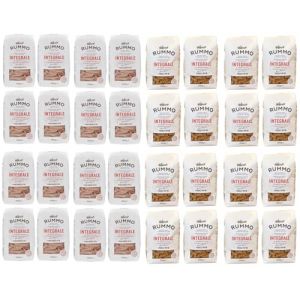 Rummo P&acirc;te int&eacute;grale Paquet d'essai 16 stylos ray&eacute;s + 16 p&acirc;tes italiennes Fusilli ( 32 x 500 g) (Italiaen Gourmet UK Ltd, neuf)