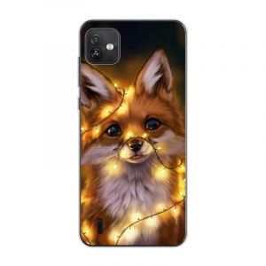 KARTXITAI Coque Compatible avec Wiko Y82,Housse Étui de Protection en Ultra Transparente Silicone en Gel TPU Souple Case Cover Shock-Absorption-Renard Rouge (KARTXITAI, neuf)