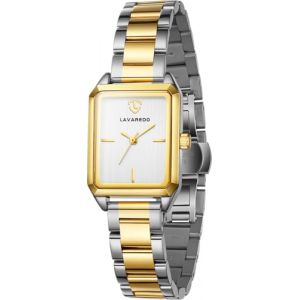caprock Montre à Quartz pour Femme, Petite Montre rectangulaire pour Femme, Bracelet en Acier Inoxydable, Montre analogique Classique, Montre Tendance, Or Blanc. (QIANYU SHOP, neuf)