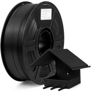 IEMAI ASA CF Filament 1.75mm 1Kg, Noir ASA Fibre Carbone Filament pour Imprimante 3D, Stabilité aux UV, Résistance Aux Chocs, Précision Dimensionnelle +/- 0.02mm (IEMAI EU, neuf)