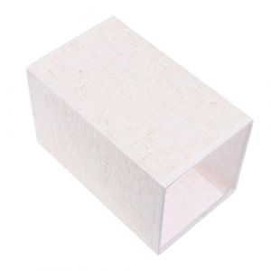 DOITOOL Abat-jour Carr&eacute; En Tissu Lin E27, Ombre Claire Pour Lampe De Table Et Applique Murale, Couverture De Lustre Compatible, Couleur Lin Fum&eacute;, Accessoire D&eacute;coration D&rsquo;int&eacute;rieur, (Karin Yang, neuf)