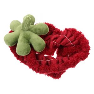 Beavorty Bandeau De Soins Peau Mignon &agrave; Motif Fraise Et Feuilles En Tissu Doux Bandeau Pour Laver Le Visage Anti-&eacute;claboussures Spa Pour Femmes Et Adolescentes Usage Quotidien (T Innovation&middot;HX, neuf)