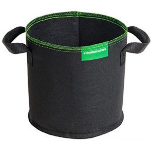 WUNDERGARDEN Lot de 4 Sacs de Plantation de 10 l - pour Potager - pour Parterre de légumes - Diamètre 24 x Hauteur 22,5 cm (AllMates, neuf)