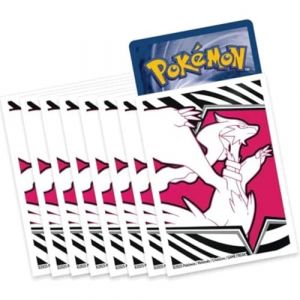 Friki Monkey Pochettes d'entraînement Elite pour Pokémon [65 pochettes], affichez vos cartes avec les pochettes promotionnelles Pokémon ETB, étuis pour cartes Pokémon (Reshiram) (Friki Monkey, neuf)