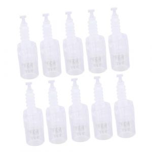 FOMIYES 10 Pièces 12 pointes d'aiguilles utilitaire skincare iglu tatoo needle nez cartouche aiguille pour stylo microneedling micro-aiguilles à sourcils aiguille de stylo derma blanche (Family&Personal, neuf)