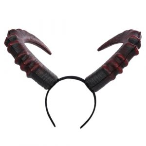 FRCOLOR 1 PC Costume De Bandeau De Corne Du Diable Cornes De Chèvre Cornes De Cosplay Halloween Cornes De Diable Bandeau De Corne De Boeuf Bandeau Extraterrestre De Brouillard Cornes De (White Beach, neuf)
