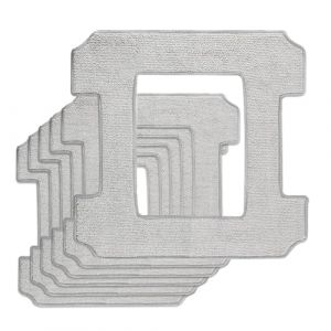 6 Pcs Tampons de Rechange pour Ecovacs Winbot W1 / W1 Pro W2 / W2 Omni Lingette de Nettoyage Vitre, Lingettes de Rechange Robot Lave Vitre en Microfibre pour Ecovacs Accessoire (LiuHancsqd, neuf)