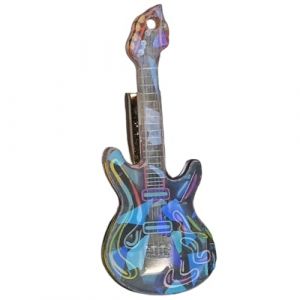 amangul Pince &agrave; cheveux r&eacute;aliste en forme de guitare l&eacute;g&egrave;re et tendance, &eacute;pingle &agrave; cheveux d&eacute;licate pour les amateurs de musique et les amateurs de mode (noir) (dongguanshiyufenghanggzhongbiaoyouxiangongsi, neuf)