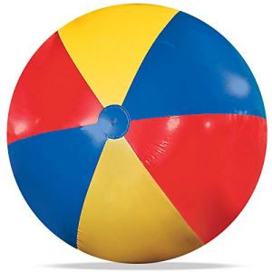 Novelty Place Ballon de Plage Gonflable géant de, Jouet de Piscine pour Enfants et Adultes - Taille Jumbo 5 Pieds (60 Pouces) (Novelty Place FR, neuf)