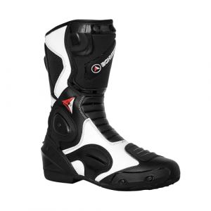 Bohmberg Bottes de moto, bottes de sport en cuir, hydrofuges en cuir robuste avec protections attach&eacute;es conception tr&egrave;s urbaines, biker - 46 (Bohmberg Berlin, neuf)