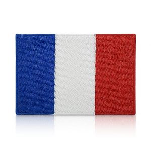 Écusson drapeau de la France thermocollant,Drapeau français écusson thermocollant drapeau france thermocollant airsoft Écusson Finally Home (Finally Home Shop, neuf)