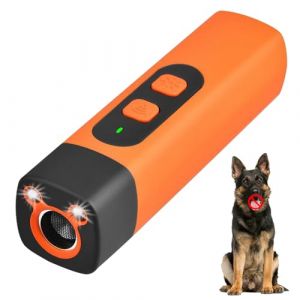 Anti Aboiement Chien Ultrason, Dispositif Anti-Aboiement et Silencieux, Sifflet Ultrason Chien Anti Aboiement, Solutions Anti-aboiement pour Petits Grands Chiens Intérieur Exterieur (1 PCS) (boyanboyan, neuf)