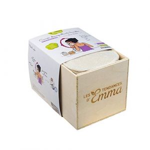 Les Tendances d'Emma - Kit Eco Belle Bois - 15 carrés démaquillants - Biface coton Bio (Doux Good, neuf)