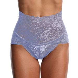 Culotte Femme Taille Haute Culotte Gainante Femme Ventre Plat Culotte sans Couture Femme Culotte Invisible Femme Culottes et Slips sous Vetements Feminins Shorty Femme Culotte Dentelle Coton (yangmingmingamz, neuf)