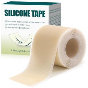 Pansement Cicatrice Silicone, Feuilles de Cicatrice en Silicone R&eacute;utilisables pour Cicatrices R&eacute;centes et Anciennes, Silicone Scar Sheets, pour C&eacute;sarienne, Cicatrices Chirurgicales, Ch&eacute;lo&iuml;des (YUETIANLTD, neuf)