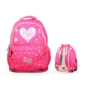 Bagtrotter - Sac à Dos 43 cm - Phileas Rose Danseuses - 2 Grands Compartiments - Bretelles et dos rembourrés - Bandes Réfléchissantes - Grand Rangement - Résistant - Licence Officielle Phileas (-Bagtrotter-, neuf)