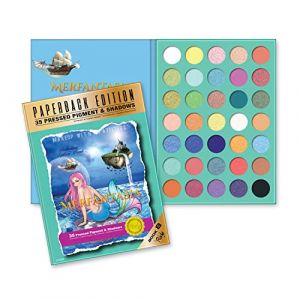 Merfantasia Eyeshadow Palette - Paperback Edition by Rude Cosmetics for Women - 0.74 oz Eye Shadow (Swishpop, neuf)