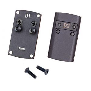 OAREA Adaptateur de Base pour Monture de Microscope Black Reflex Red Dot pour Colt 1911 Berreta Sightmark HK USP Springfield XD Hunting (SUNRIS OUTDOOR, neuf)