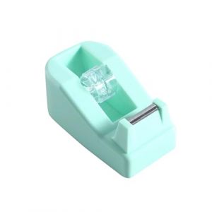 D&eacute;vidoir de ruban adh&eacute;sif transparent rechargeable, 18 x 20 mm, pour l'&eacute;cole, la maison et le bureau (vert) (Colorful Depot, neuf)