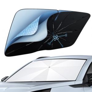 BIXUAN W205 Pare-brise pare-soleil compatible avec Mercedes Benz Classe C W205 2016-2020 Parapluie de voiture Pare-soleil Pare-soleil Pare-soleil Pare-soleil Isolation thermique Pliable Protection UV (BIXUAN, neuf)