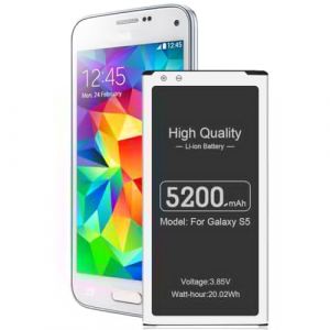 Batterie pour Samsung Galaxy S5, Batterie de Remplacement améliorée à Haute capacité pour Samsung Galaxy S5/ S5 Neo SM-G900F EB-BG900BBE, EB-BG903BBE Batterie de téléphone Portable (Paisue FR, neuf)