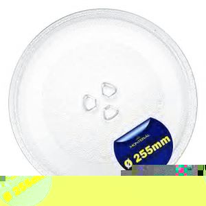 Plateau Micro Onde Universel &Oslash; 25,5 mm Poss&egrave;de 3 Fixations avec le Code Original 3517203600 3517203610 pour Daewoo DE74-00027A DE7400027A pour Samsung 00089530 00260948 pour Bosch - MONTERAL (MONTERAL, neuf)