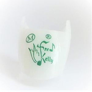 Fred Kelly Picks D7FF-M-3 Delrin Freedom Finger Pick Medium Lot de 3 médiators pour guitare (Zoundhouse Dresden, neuf)