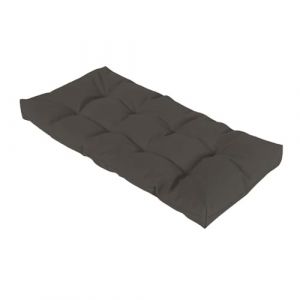 Coussin de Banc Extérieur 1 2 3 ou 4 places, 8cm Coussins de Balancelle Jardin Imperméable Antidérapant Mobilier d'extérieur Coussin d'assise Rectangulaire Pour Terrasse Fenêtre,Dark gray,100x50cm (duyonguk, neuf)
