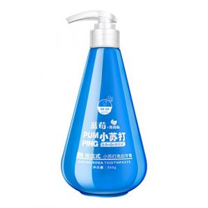 Dinglong Baking Soda - Traitement Dentifrice Blanchissant Enlèvement Des Taches 310g Dentifrice Saignements Gencives (Bleu) (Dinglong, neuf)