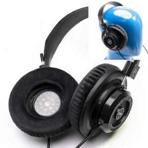 Voarmaks Coussinets de Rechange en Velours de 100 mm Compatibles Avec les Casques Grado SR80, SR60, GS1000, SR325, SR225, RS1 et Plus (MusicMate2015, neuf)