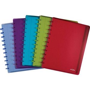 ATOMA Cahier A4+ Quadrillé 5x5mm avec Intercalaires (Couleurs aléatoires) bloc-notes - Blocs-notes (Universel, 60 feuilles, Multicolore, Uniforme, A4+, Couverture rigide) (Maxiburo, neuf)