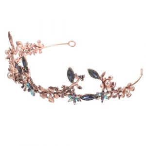 Beaupretty Cerceau De Cheveux De Mariage Couronne Baroque Ceinture Fausse Couronne Tiare Couronne De Reine Baroque Diadème De Mariage Robe De Couronne Classique Un Ruban à Cheveux (lorianca, neuf)