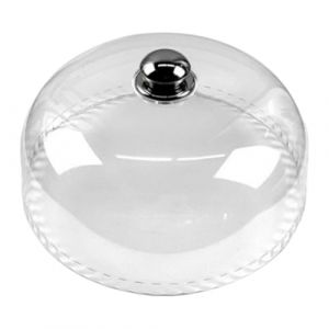 F Fityle Cloche Alimentaire Transparente avec Poign&eacute;e, Cloche &agrave; G&acirc;teau Ronde Multifonction, Couvercle de Protection pour Fromage, Dessert, Pr&eacute;sentation &Eacute;l&eacute;gante pour Cuisine et Traiteur,Diam&egrave;tre 26 Cm (Homegarden FR, neuf)