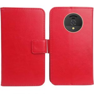 Cheshaoping Housse Coque pour SFR Altice F5 2.4" PU Cuir Etui Leather Case Cover Flip Cas Couverture Protecteur Portefeuille (Rouge) (jiayitonguk, neuf)
