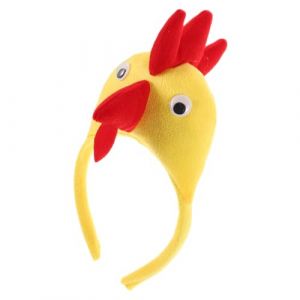 Ipetboom Bandeau De Poule Rigolote Pour Cosplay Accessoires De F&ecirc;te Uniques D&eacute;guisement Amusant Pour Festivals Et S&eacute;ances Photo (hikarish, neuf)