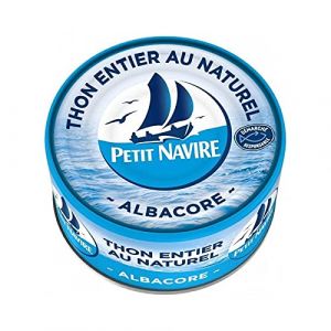 Petit Navire Thon Entier Au Naturel Albacore 140g (lot de 5) (AbcMarket, neuf)