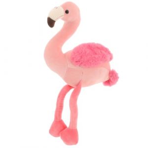 Vaguelly Flamingo Peluche Adorable Flamant Rose en Peluche Douce Et &Eacute;lastique 40 Cm Jouet pour Machine &Agrave; Griffe D&eacute;coration Et Jeu (Bustling Xin, neuf)