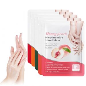 Eazerom (04) 5 paires de Masques pour Mains, Masques Gants Hydratants pour Mains, Masque Régénérant Réparateur pour Peau des Mains, Gants Hydratants pour Mains Sèches (GouS-EU, neuf)