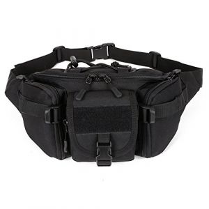 Tour de Taille Tactique Portable Fanny Militaire Arm&eacute;e Sac Banane Sac Banane pour Cyclisme Camping Randonn&eacute;e Chasse P&ecirc;che (YFNT, neuf)