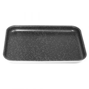 NAMAI - Plat Four Rectangulaire - Plat Four - 40CM x 28 CM - Antiadhésif - Aluminium - Plaque Pizza Four - Grand Plat Four - Plat Rectangulaire Four - Plaque a Patisserie Pour Four (40x28) (OUTLET CASA, neuf)