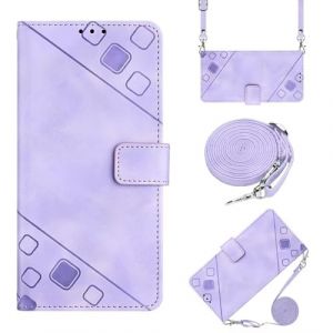 FMPCUON Coque Compatible avec Samsung Galaxy J3 2016/J3/J310/J320, &Eacute;tui Flip Case en Cuir Portefeuille Coque &agrave; avec Porte Carte Magn&eacute;tique Antichoc Protection Compl&egrave;te Etui pour, Violet Clair (FMPCUON-EUR, neuf)