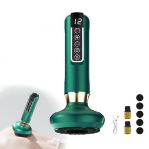 Masseur Anti Cellulite, Réglable Masseur Anti-cellulite Electrique Anti Cellulite, Niveau 12 Appareil Anti-Cellulite, Convient Pour le Massage du dos, du cou et des Jambes (Vert) (midianZhongXu, neuf)