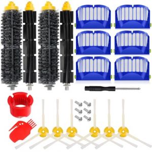 HoHumoca Accessoires pour iRobot Roomba 600 605 606 610 612 614 615 616 620 621 626 627 630 631 632 639 640 650 651 660 669 670 671 672 675 676 680 681 685 687 689 690 691 692 694 696 697 698 (HoHome Direct, neuf)